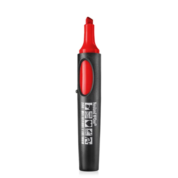 marqueur neuland no.one®, pointe biseautée 2 6 mm, rouge (200)