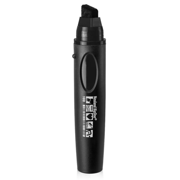 neuland bigone®, pointe biseautée 6 12mm noir (100)