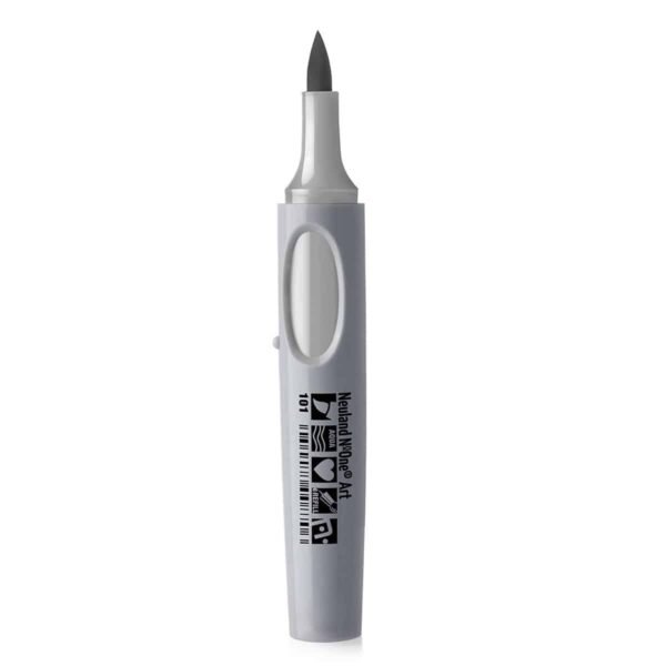 neuland no.one® art, pointe pinceau 0,5 7 mm gris (101)
