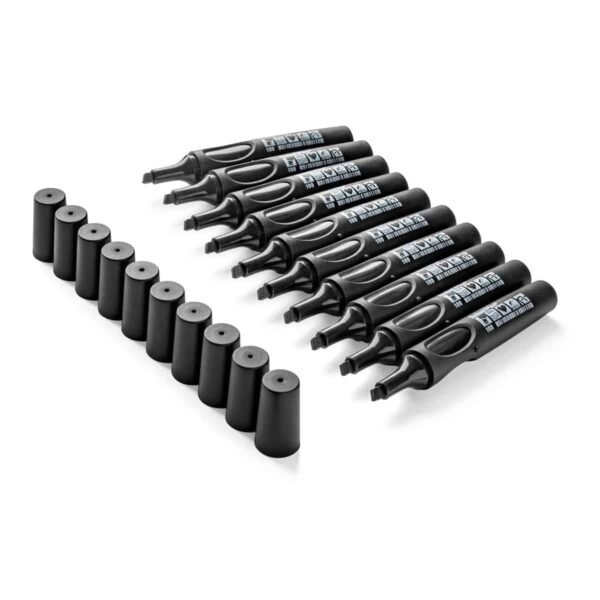 neuland no.one®, pointe biseautée 2 6 mm, sets de 10 noir